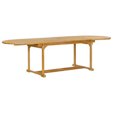 SKM Set da Pranzo 9 pz in Legno Massello di Teak (105.23kg)