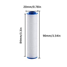 shunbang yuan Doccia Cartuccia del di Cotone PP Portable Mini Acqua PP Cartuccia Sedimenti, 9cm, PP Element