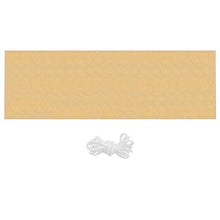 SPRINGOS - Protezione da sguardi indiscreti per balcone, 1 x 5 m, colore: Grigio