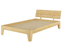 Erst-Holz Solido Extra Lungo Letto in Pino 120x220 Anche per Ragazzi con doghe rigide 60.62-12-220