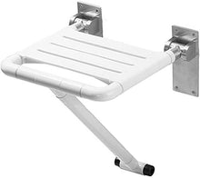 Sgabello da doccia Bagno sgabello bagno sgabello pieghevole in materia di sicurezza Bagno bagno banco sedia a parete in nylon doccia sedia a muro Sgabello con gambe in acciaio inox e Base sgabello bag
