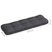 Tidyard Set 5 pz Cuscini per Divano Pallet a 4 Posti Imbottiti da Giardino Esterno,Cuscino Imbottito per Divani da Giardino Esterno,Cuscini per Mobili da Giardino,Cuscini Divano,Cuscini Pallet