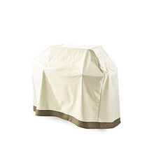 Lumaland Telo Copertura di Protezione per mobili da Giardino Impermeabile Copri Barbecue Griglia 125 (H) x 152,4 (L) x 63 (sp) cm Oxford 600D Beige
