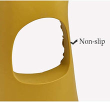 Suge Bar Sedie Colazione Cucina sgabelli da Bar Sgabello Set Sgabello da Bar Sgabello Alto Sgabello Colazione Sgabello da Bar di 2 Pezzi Multicolori Sgabello da Bar Bianco (Color : Yellow)