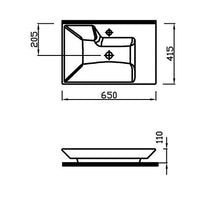 Mobile bagno Pegasus rovere chiaro