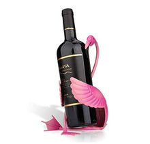 Elegante Semplicità Portabottiglie Flamingo Portabottiglie Scaffale per Vino Scultura in Metallo Artigianato Decorazioni per la Casa Rosa Bello Ed Elegante, HJJ