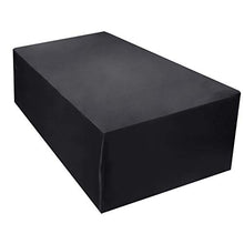 Fodere per mobili da giardino impermeabili 135x135x75cm, fodere per set di mobili da esterno, fodere per sedie da tavolo, tessuto Oxford 210D / 420D, pioggia e neve antipolvere antivento, anti-UV