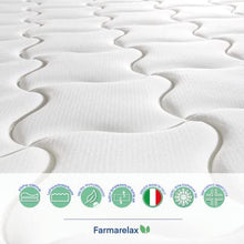 Farmarelax Materasso matrimoniale 160x190, Dual Comfort, altezza 28cm, Memory Foam 6 cm, Doppio Comfort, Ortopedico, ergonomico, Avvolgente, Memo Biocomfort