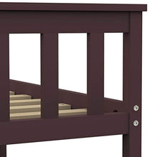 SKM Giroletto con 4 Cassetti Marrone Scuro Legno di Pino 180x200 cm (47.25kg)