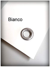 TUTTOPERGOLE Copertura con Fasce in PVC Pieno per Gazebo in Metallo (Cm 300 X Cm 50, Bianco)