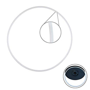 ZSXZX Protezione per Sgabello da Bar, Guarnizione di Protezione per Pavimento in Gomma per Base Sgabello da Bar Cucina Soggiorno Sala da Pranzo Camera da Letto, 2 Pz(Size:41cm)