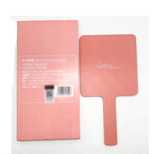 Specchio per vanità Portatile Portabicchiatori Portatile Specchio da Camera da Letto ad Alta Definizione Specchio Vanity Portable e più Adatto per Regali da Donna (Rosa)