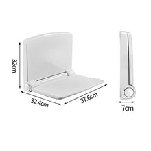 Folding chair Sgabello per Bagno Sgabello sostitutivo per Scarpe Sgabello Pieghevole per WC a Parete per Anziani Sgabello per Bagno Sgabello Pieghevole Pieghevole a Parete