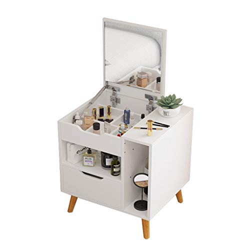 Comodino Stoccaggio Domestica di pompaggio Assemblea Addensare da Letto Soggiorno Corridoio Bagno Locker Studio Multifunzione 45X39X92cm FANJIANI (Color : White)
