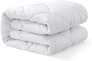 IMFAA Coprimaterasso trapuntato di protezione, extra profondo, non rumoroso, antibatterico, 50% cotone 50% poliestere Poliestere 100% poliestere Cotone, Single-40Cm Deep