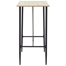 Tidyard Set 5 pz da Bar, Set Tavolino Bar, Set di Mobili per Cucina, Set di Mobili da Balcone, Set Bar per la Casa, Set Tavolo e 4 Sedie da Bar Alti, in plastica Bianco