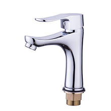SXJ Rubinetto per Bagno Maniglia Singola, Cromato con Tubi di Alimentazione Rubinetto, Rocchetto di Ceramica, Lavabo per Lavabo