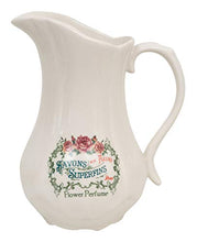 Biscottini Set Toilette in Porcellana per Lavabo Bagno Antico Bianco
