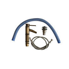 F-HOME Lavabo, Personality Creative Bar Bagno Lavandino Stile Industriale Retro Lavabo (Colore: Bronzo)