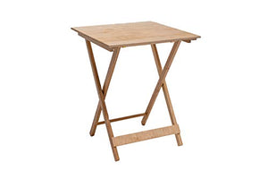 Tavolo pieghevole in legno, 60x60x75 cm