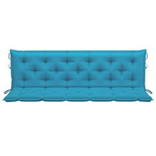 vidaXL Cuscino per Dondolo Azzurro 180 cm in Tessuto