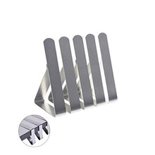 N\C 4 Pz Tovaglia In Acciaio Inox Tavoli Copertura Clip Titolare Panno Morsetti Esterni Campeggio Partito Tavolo Copertura Clip Forniture Casa