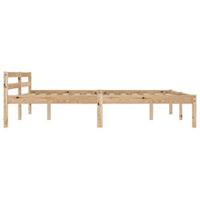 SKM Giroletto con 4 Cassetti in Legno Massello di Pino 160x200 cm (41.44kg)