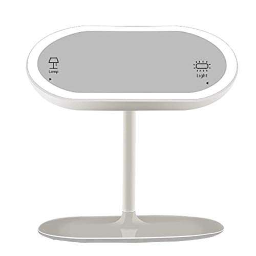 Specchio ingranditore, specchio per il trucco All-in-One Specchi cosmetici per il trucco da tavolo Specchio per lampada a induzione intelligente a LED Specchio per toeletta con illuminazione separata