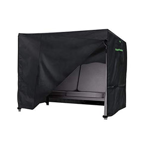 AWNIC Copertura per Altalena per Sedia a Dondolo da Giardino Copertura per Altalena Durevole per Esterni Anti-UV Impermeabile Ntivento e Antipolvere 210x125x170cm