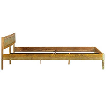 vidaXL Massello di Mango Giroletto Finitura Legno Anticato 1,8m Telaio Letto