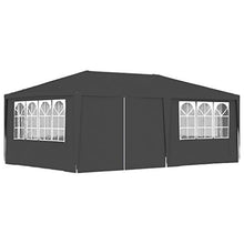 Goliraya Gazebo Professionale con Pareti Tendone per Feste 4x6 m/4x4 m 90 g/m² Impermeabile Protezione UV Tenda Giardino Sagre Eventi Mercati Esterno Disponibile in Tanti Colori Diversi