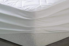Velfont, coprimaterasso trapuntato reversibile con aloe vera, in microfibra, Seta, Super King Size (180x190/200 cm)