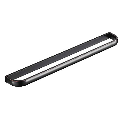 Bathroom towel bar Portasciugamani da Bagno Singolo portasciugamani Nascosto a Vite portasciugamani retrò Nero Semplice Accessori Hardware portasciugamani