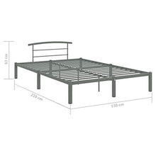 SKM Giroletto Grigio in Metallo 120x200 cm (16.9kg) Grigio-4664
