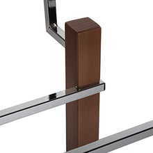 VERSA Wengue Servo Muto Moderno e Multifunzionale, Appendiabiti Indossatore per Camera da Letto e Spogliatoio, Misure (A x L x l) 112 x 35 x 35 cm, Legno, Colore Marrone