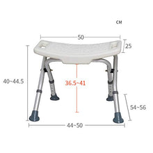 FREEDOH Sgabello da Doccia, con Braccioli in Alluminio Antiscivolo Sgabello da Bagno Regolabile in Altezza Sedia da Bagno Pieghevole per Anziani in Gravidanza Seggiolino da Bagno per Bambini,Bianca