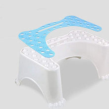 JXJ Poggiapiedi Imbottito Poggiapiedi Weifeng Bagno Squat Assistance Sedile Doccia Antiscivolo Massaggio Durevole Scaletta Moderna Sgabello Multifunzione, Mobili da Bagno in plastica Stor (Color