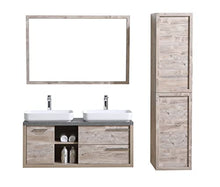 Mobili da bagno Vermont 120cm Nature wood - armadio mobiletto lavabo Mobili Armadietto specchio