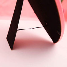 BESPORTBLE Specchio per Il Trucco del Cuore Specchio a Forma di Cuore Specchio Cosmetico da Tavolo Specchio da Parete Specchio Cosmetico
