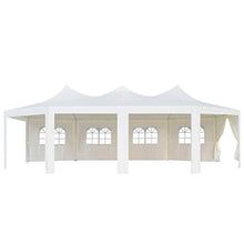 vidaXL Gazebo 834x448x320 cm Bianco Tenda da Party Giardino Tendone per Feste