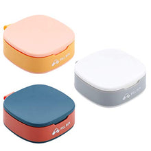 Cabilock 3Pcs Pillola Organizer Mini Pillola Caso Pillola Medicina Vitamina Box Contenitore Portatile per La Conservazione della Pillola