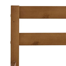 BIGTO - Struttura per letto in legno di pino massiccio, per camera da letto, colore: Marrone miele, 180 x 200 cm