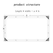 10-Pin Shading Net, utilizzato for Aumentare la Funzione di Isolamento Termico e Il Raffreddamento, Utilizzato in Cortili, tetti, balconi e Altri luoghi.Shading Tasso 90%