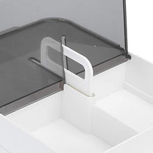 Jeanoko Cassetta dei medicinali di Grande capacità per casalinghi per Forniture Scolastiche