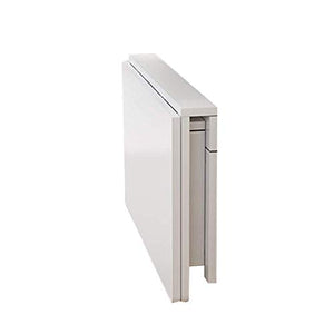 Semplicità Elegante Scaffale a Muro Supporto da Tavolo Mobile Supporto per Laptop Scrivania Pieghevole in Legno Massello Cucina Cucina Multifunzione Risparmio Di Spazio Cuscinetto Forte, 8 Formati,