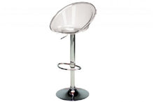 GRAND SOLEIL Grandsoleil Sgabello Regolabile a Sfera Gas, policarbonato, Trasparente, 49.5 x 43.5 x 106 cm, crystal clear