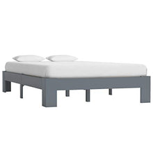 FAMIROSA Giroletto Grigio in Legno Massello di Pino 120x200 cm-3306