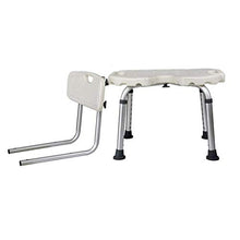 AYHa Sgabello da bagno Sgabello da bagno leggero Sgabello per scarpe Sgabello da doccia antiscivolo Sedia da doccia regolabile,con schienale