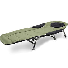 ABBD Sedia a Sdraio da Spiaggia Regolabile, Lettino da Campeggio Portatile Sedia reclinabile Pieghevole, Sdraio reclinabile da Esterno Nero per Piscina-ArmyGreen1