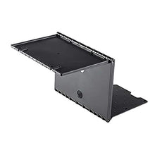 Suszian Multifunzionale Comodino Pieghevole mensola, scaffale Urban Mensola Comodino organizzatore Pieghevole Comodino Compatto e Comodo da Letto Blu.